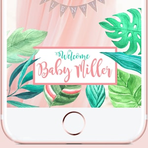 Snapchat Geofilter Baby Shower, Snapchat Geofilter Birthday, Snapchat Geofilter Bachelorette, Wedding snapchat filter, beach baby shower