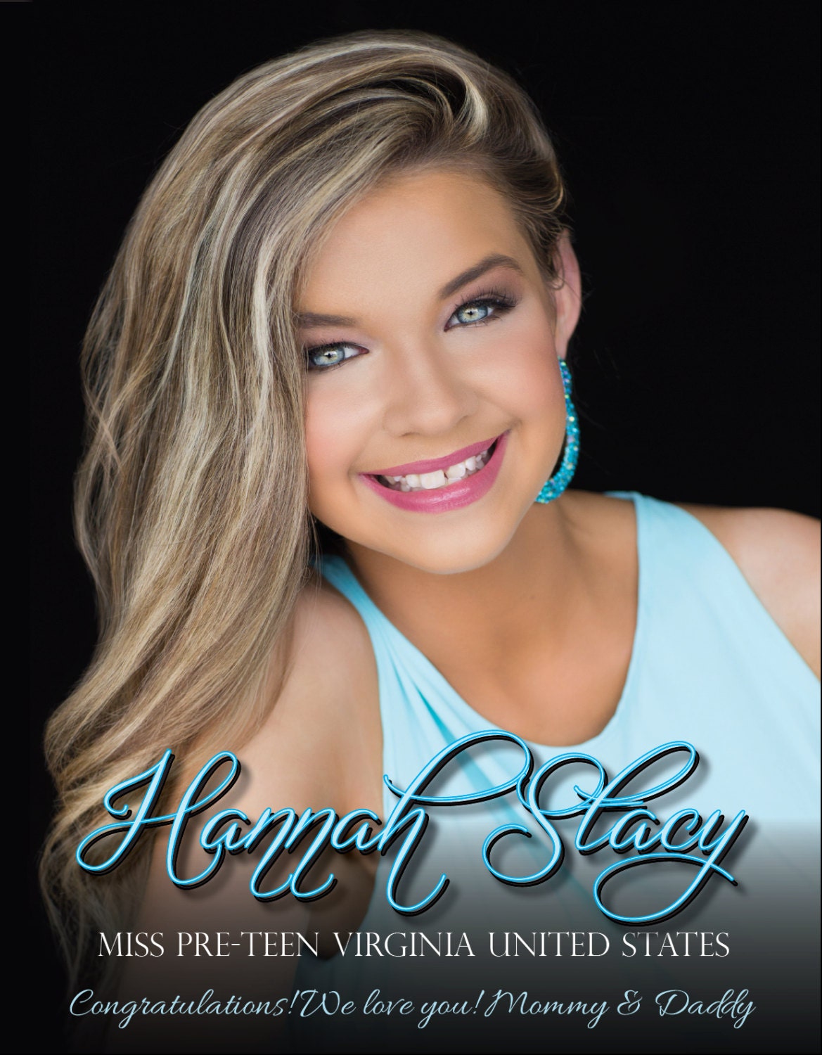 Custom Pageant Ad Design Etsy