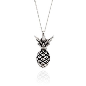 Pineapple Necklace - Silver