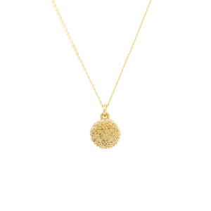 Dahlia Necklace - Gold/Silver/Rose Gold - Flower necklace, delicate necklace, dainty necklace, wedding necklace, flower jewelry, gold flower