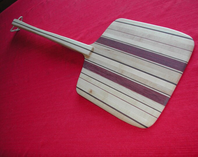 Handmade Wooden Pizza Peel Etsy