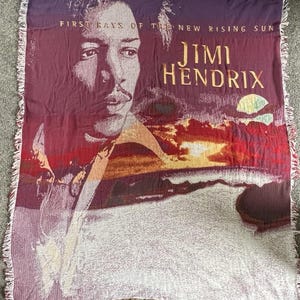 Jimi Hendrix Throw - Etsy