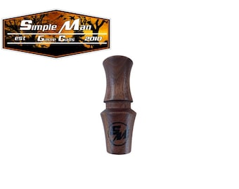 Black walnut wood duck call