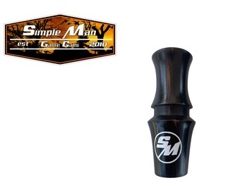 Ebony wood duck call