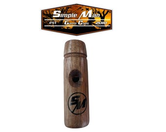 Black Walnut 6 in 1 duck whistle