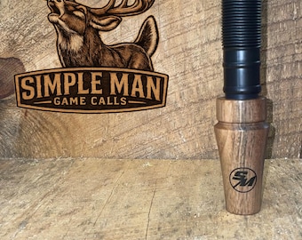 Black Walnut Wooden Deer Grunt FlexTube