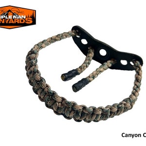 Camo Paracord  bow wrist sling