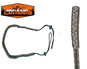 Paracord Game Tote Turkey Carrier Strap Nibera and black