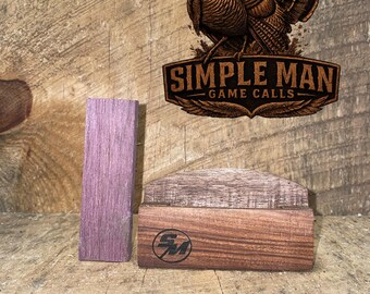 Bolivian Rosewood & Walnut Scratch box call