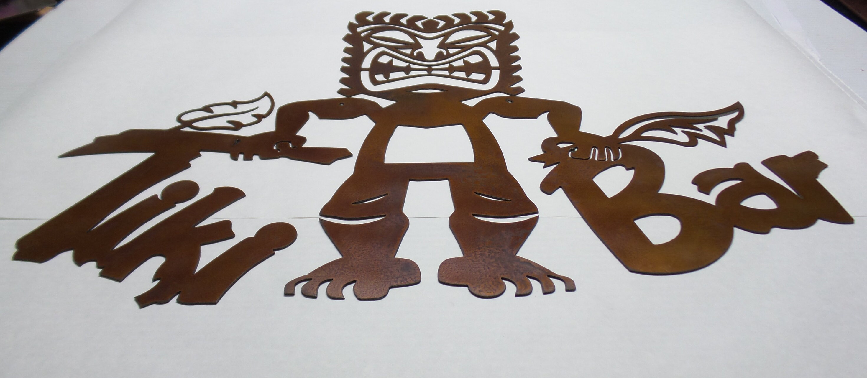 Tiki Bar Sign Tiki Bar Metal Sign 23.5 Inch Tiki Bar Wall Etsy