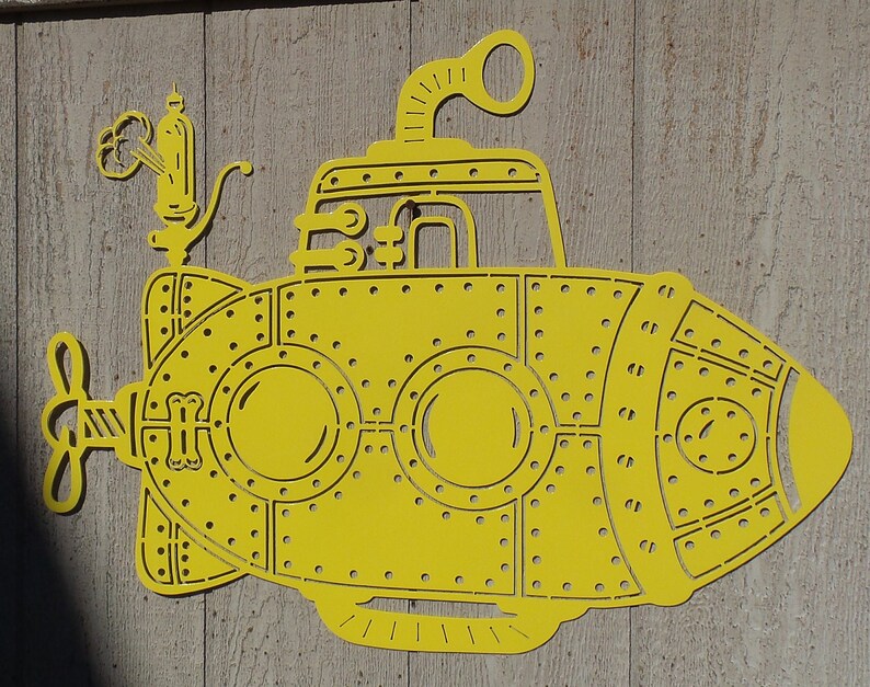 Submarine - Steampunk - Abstract - Modern Wall Art - Retro Wall Art ...