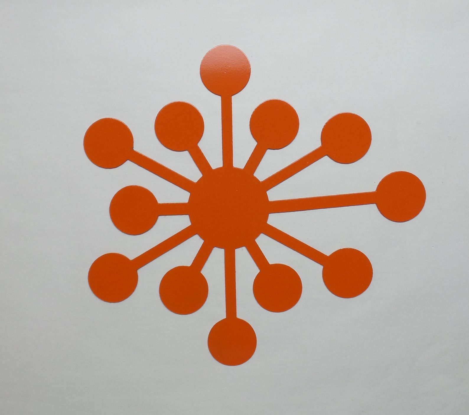 Atomic Wall Art Googie Art Mid Century Modern MCM Etsy