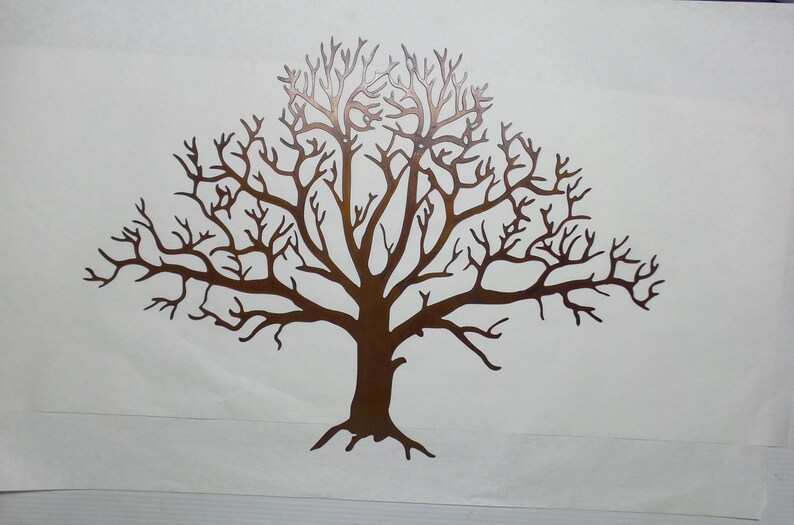 Tree Of Life Metal Wall Art Oak T72