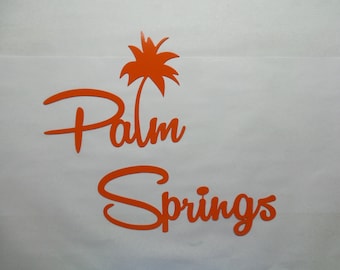 Palm Springs Sign - Metal sign - Wall Art - Mid Century Modern - Retro - MCM - Mid Century decor P195
