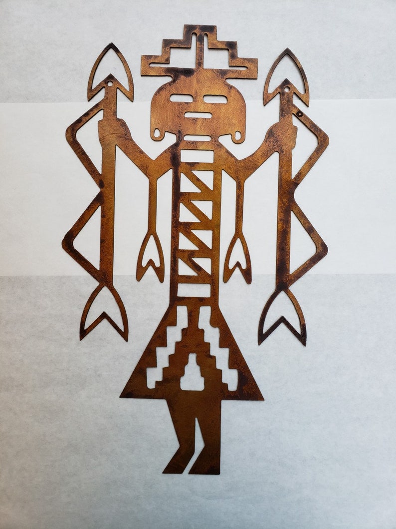 Southwestern Metal Wall Art Wall Art Metal Decor Wall Etsy