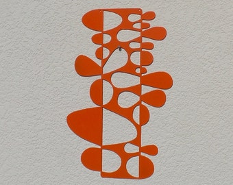 Mid Century Modern Art - Mid Century Modern Wall Art - Abstract - Googie - Metal Art -MCM N21