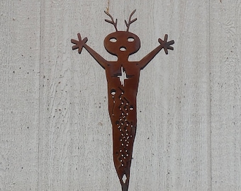 Southwestern Metal Art - Petroglyph - Metal Wall Art - Wall Art - P143
