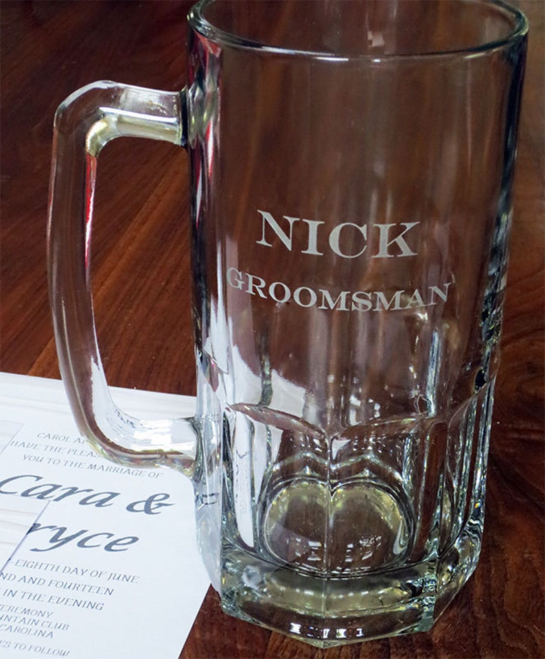 Personalized Liter Beer Mug Custom Beer Mug Personalized Etsy