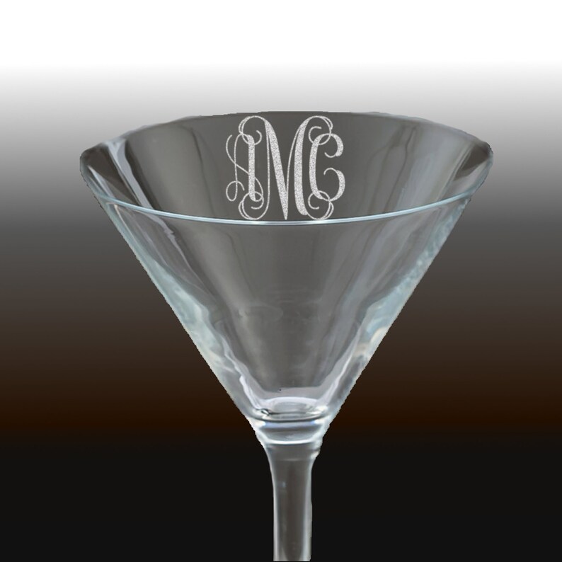 The Crystal Shoppe Martini Glasses - Thumbnail 2