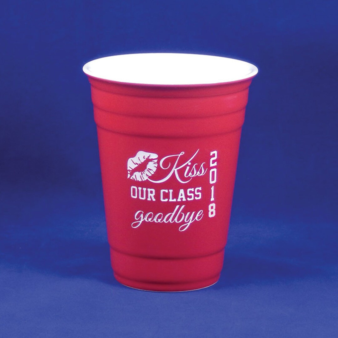 Class of 2019 Red Solo Cup Graduation Gift Ceramic Solo Cup Etsy