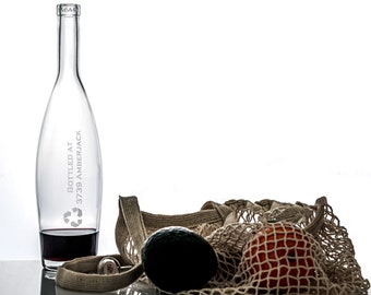 Personalized Wine Bottle,  Bottle, Bottled at Your House, Custom Wine Bottle, Housewarming gift, Wedding Gift, New Home Wine Bottle