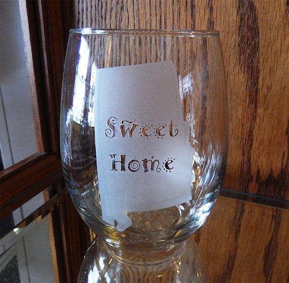 depression glass wine glasses Trio Of Vintage Etched Flared Depression Glass Stemware Eco Evolution