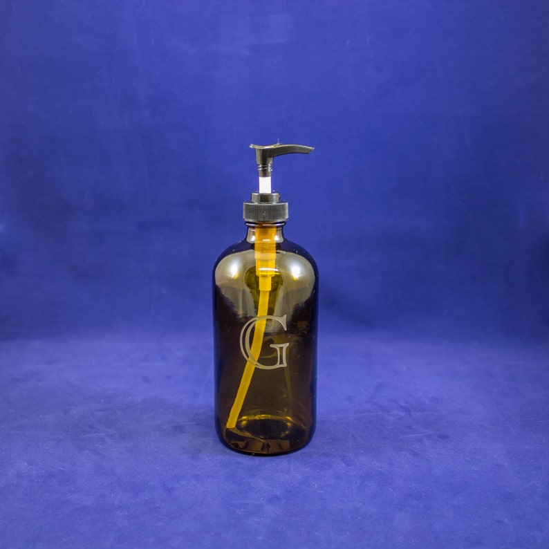 Personalized Soap Dispenser Monogrammed Soap Bottle Custom Etsy