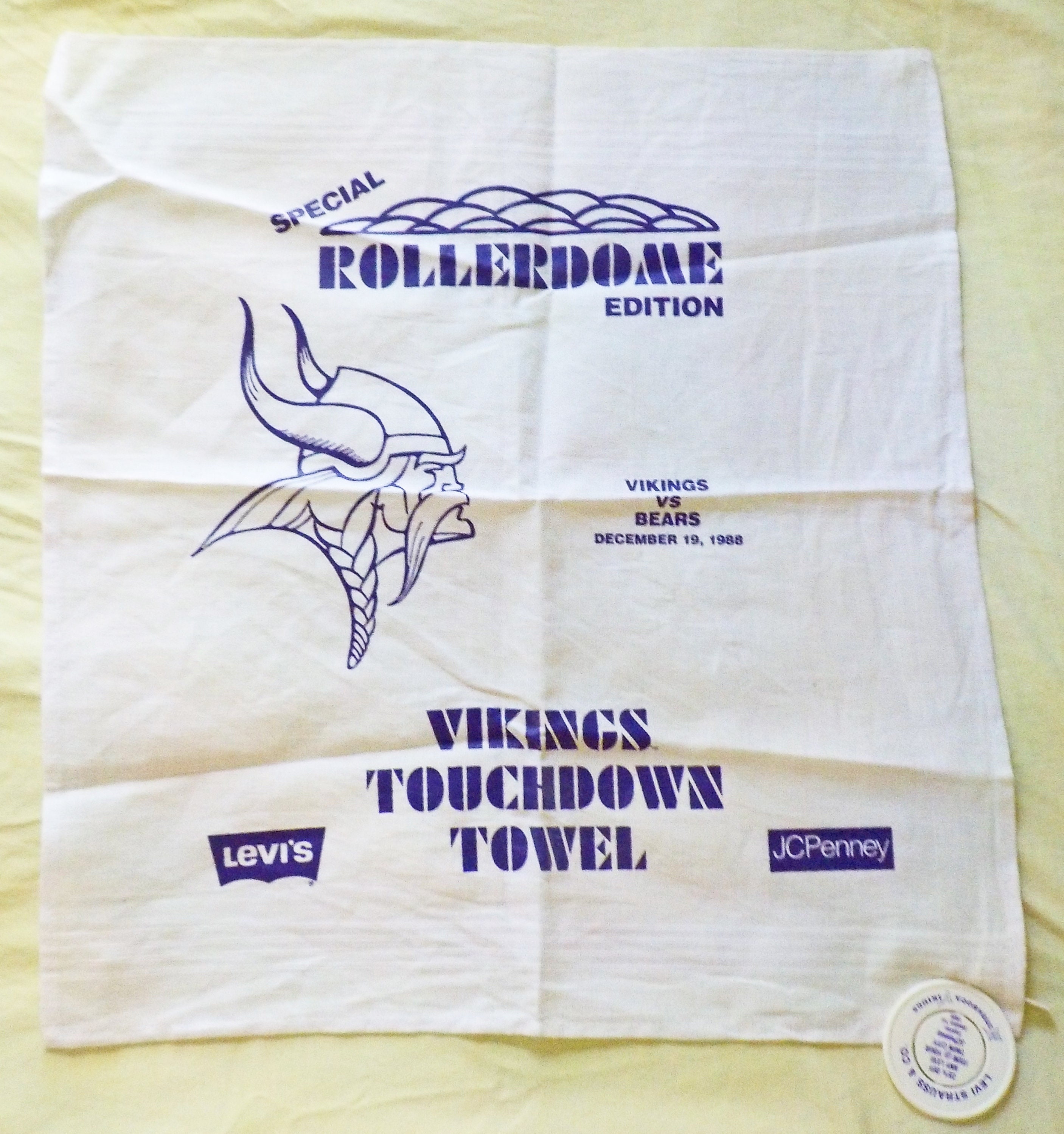 1988 Levi \u0026 Jcpenny Vikings Touchdown 