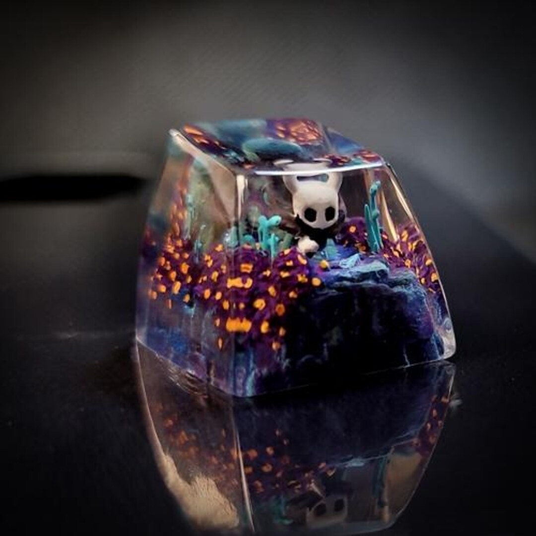 Coral Keycap - Mechanical Keyboard Buttons - Translucent Keycap - Etsy