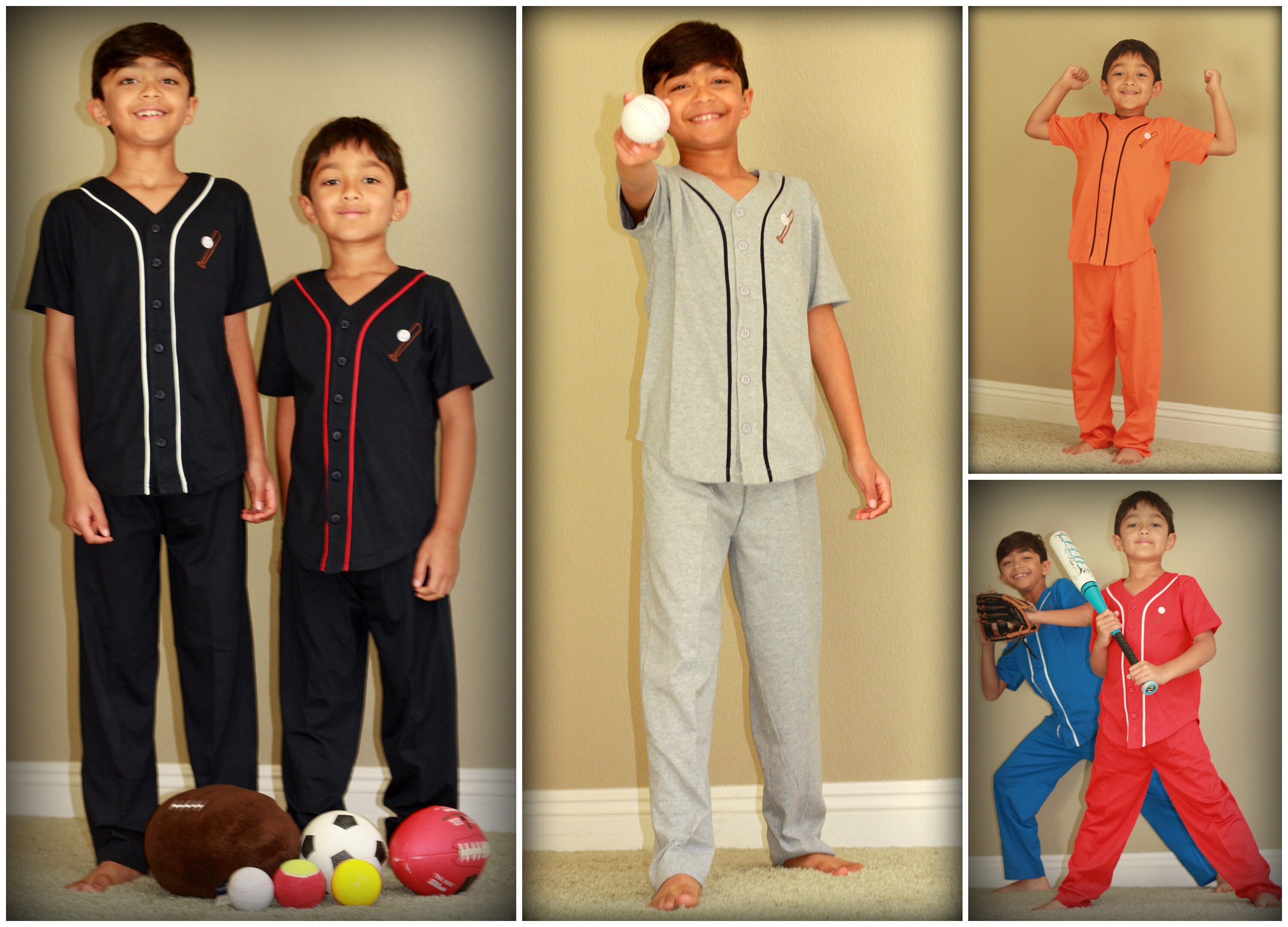 Royal Blue Baseball Pajamas / Sports Pajama / Hospital Pajama Etsy