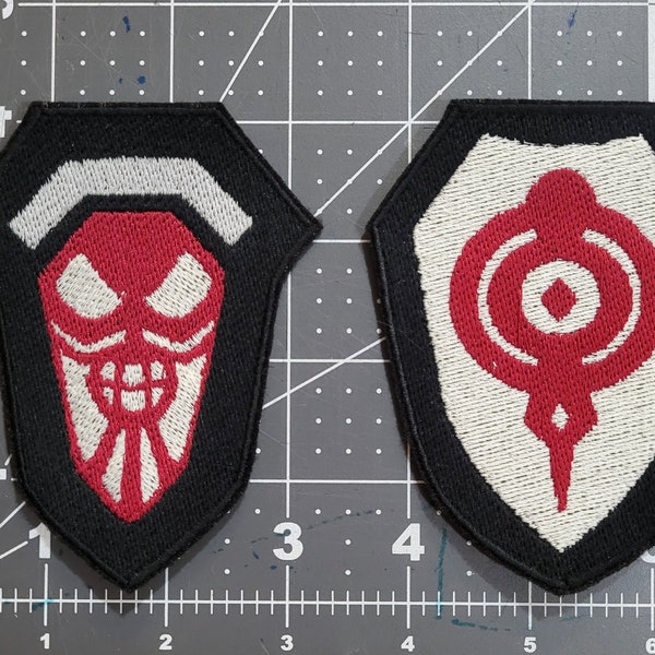 Vi Cosplay Schulter Patches - LoL Arcane