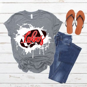 Lobos Splash Football SVG