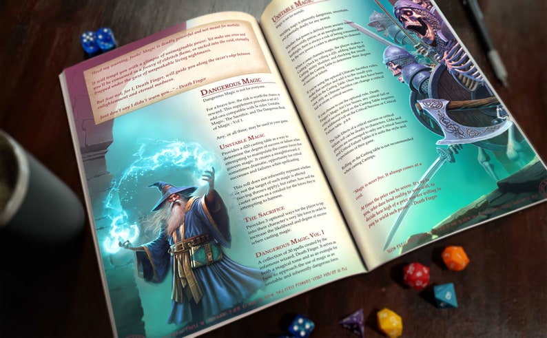 Death Finger's Guide to Dangerous Magic - Etsy