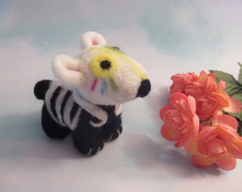 Skeleton Dog, Day of The Dead, Handmade Puppy