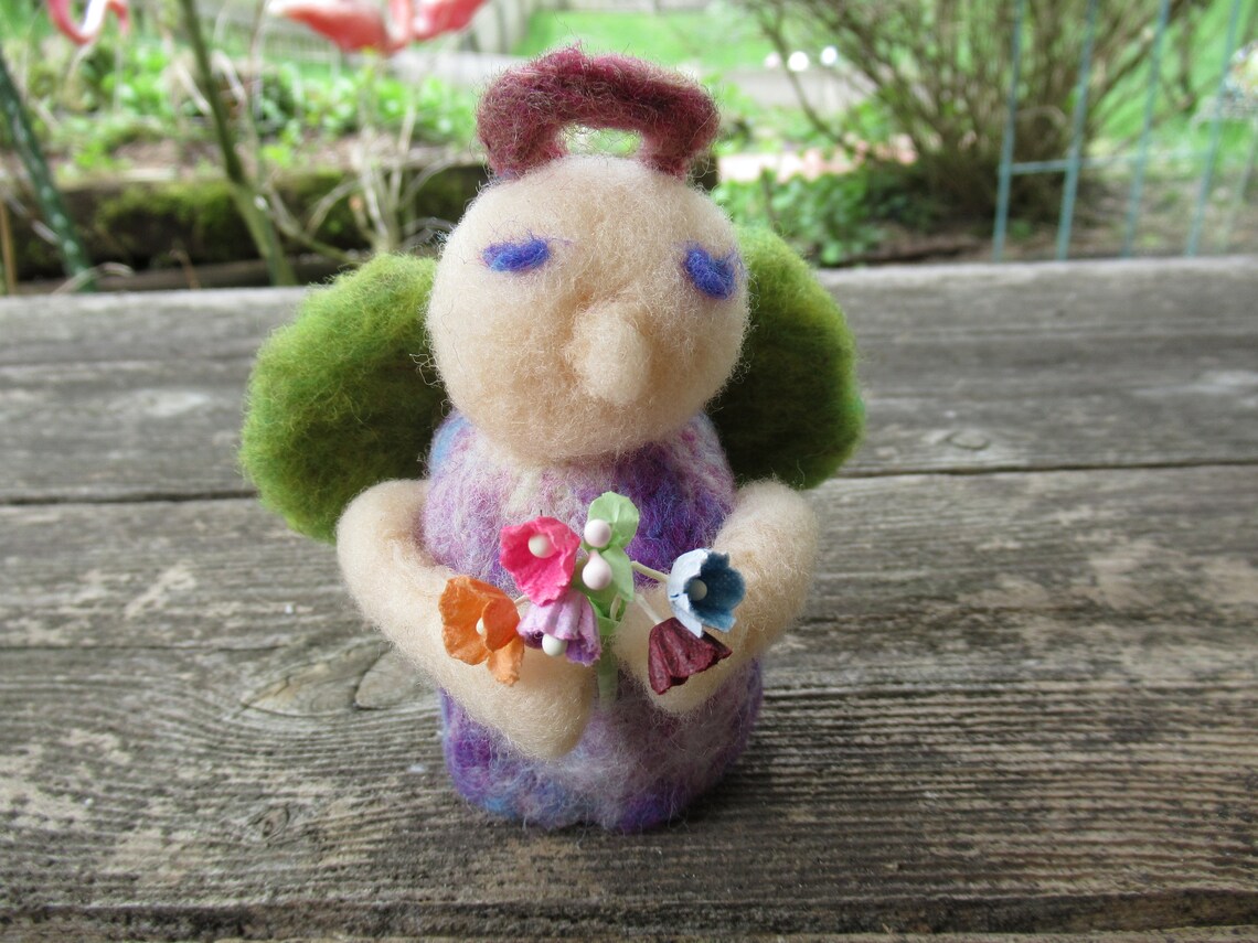 Handmade Angel Simple Angel Figure Angel Collectible Etsy