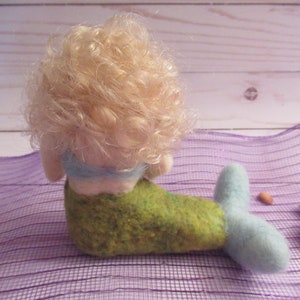 Mermaid Doll, Fantasy Figure, Little Mermaid, Made By Hand bild 3