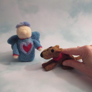 Angel With Dog, Collectible Figures, Pet Loss image 3