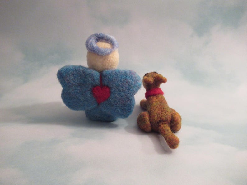 Angel With Dog, Collectible Figures, Pet Loss image 9