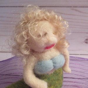 Mermaid Doll, Fantasy Figure, Little Mermaid, Made By Hand bild 7