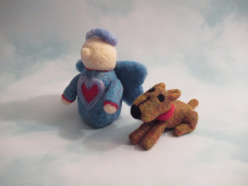Angel With Dog, Collectible Figures, Pet Loss image 7