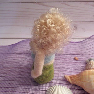 Mermaid Doll, Fantasy Figure, Little Mermaid, Made By Hand bild 5