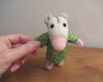 Possum Doll, Handmade Gift, Dress Possum