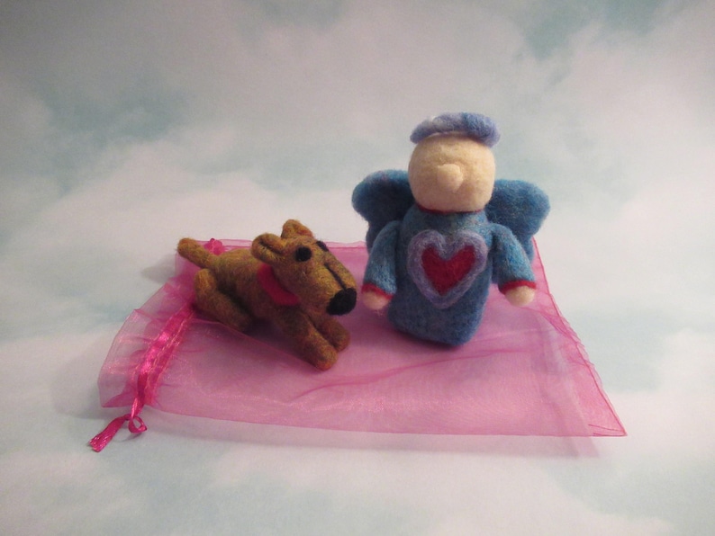 Angel With Dog, Collectible Figures, Pet Loss image 10