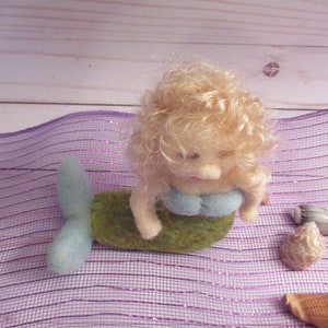 Mermaid Doll, Fantasy Figure, Little Mermaid, Made By Hand bild 10