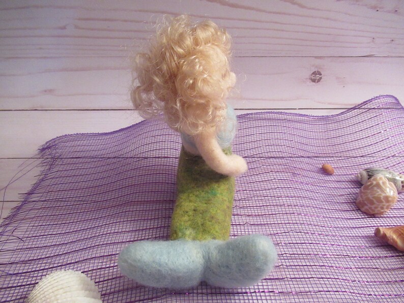 Mermaid Doll, Fantasy Figure, Little Mermaid, Made By Hand bild 6