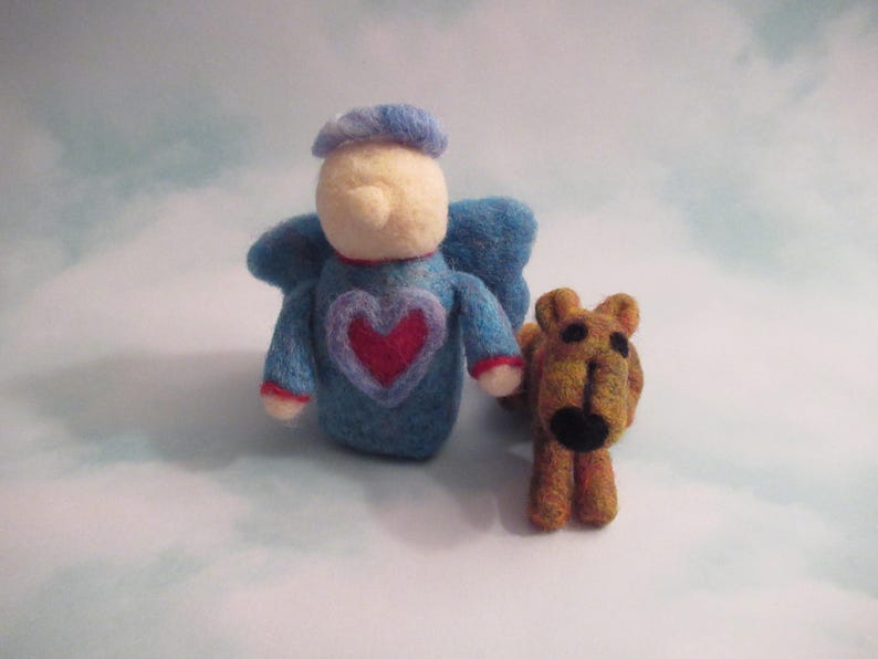 Angel With Dog, Collectible Figures, Pet Loss image 5