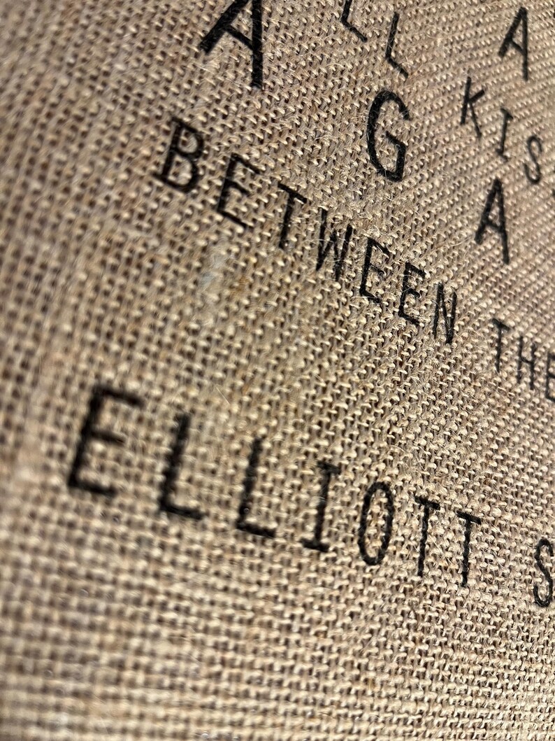 Elliott Smith - Lyrics - Burlap Print afbeelding 3