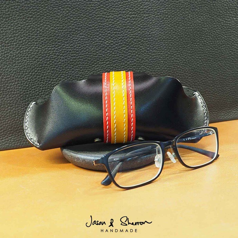 Limited Edition Premium Calf Leather Spectacle Case/spectacle Etsy