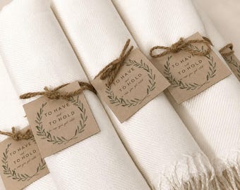 Custom Pashmina Shawl: Wedding Favors, Events Gifts