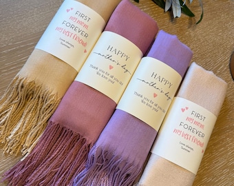 MOTHER'S DAY, Custom Pashmina, gifts- favors, pashmina shawl, gigi 1